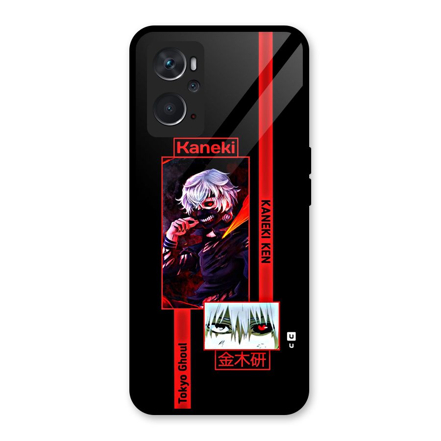 Tokyo Ghoul Kaneki Art Glass Back Case for Oppo K10 4G