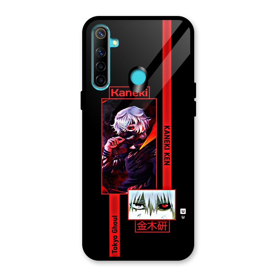 Tokyo Ghoul Kaneki Art Glass Back Case for Realme 5