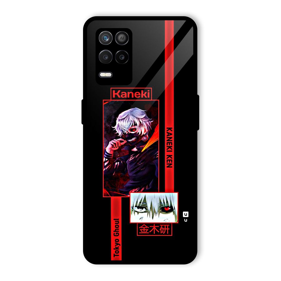Tokyo Ghoul Kaneki Art Glass Back Case for Realme 8 5G