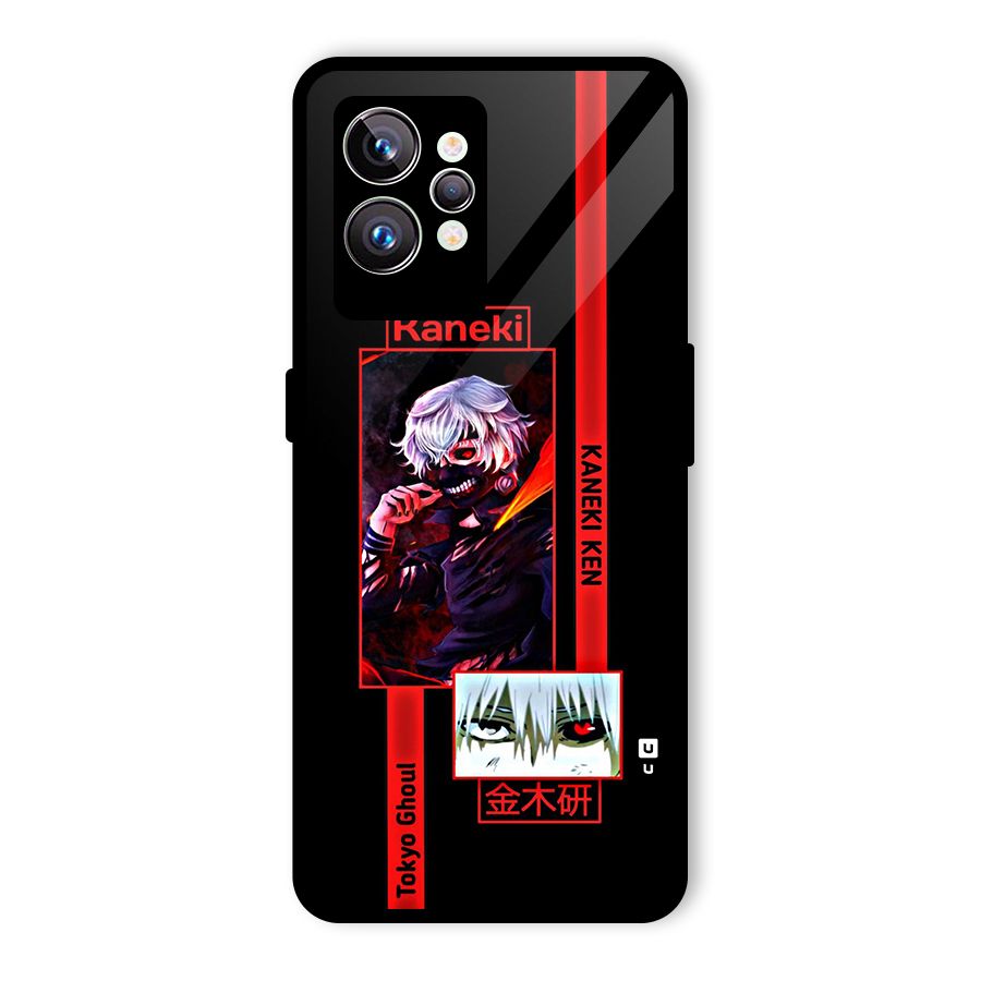 Tokyo Ghoul Kaneki Art Glass Back Case for Realme GT2 Pro