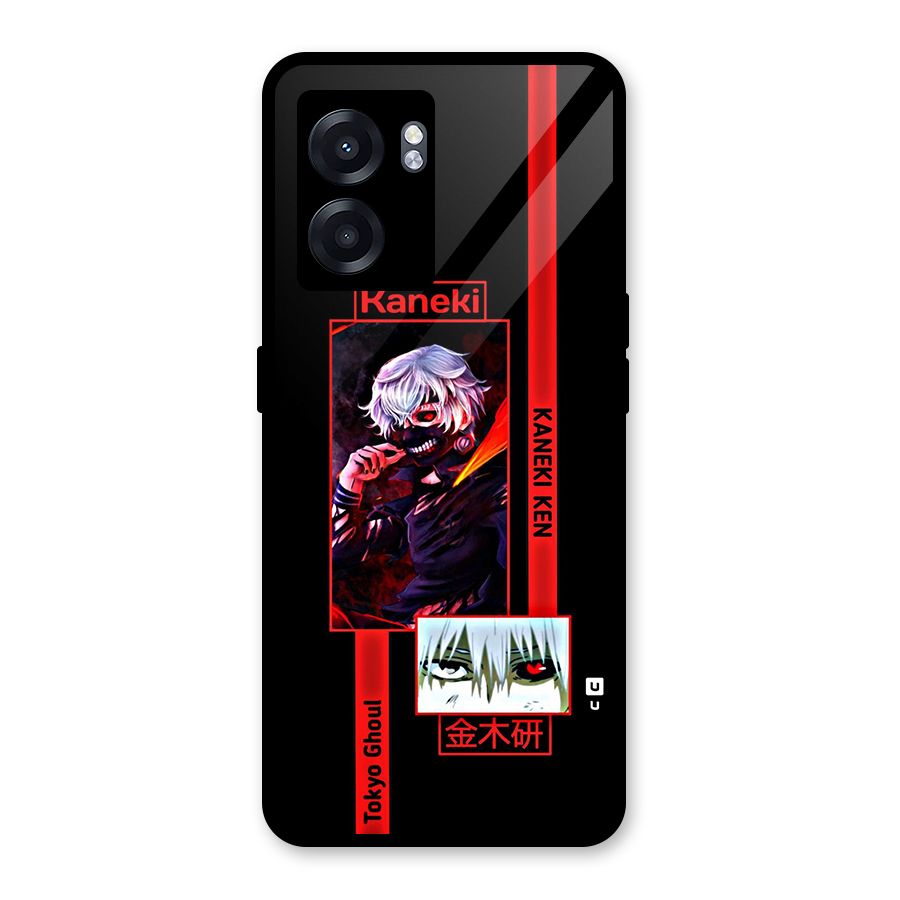 Tokyo Ghoul Kaneki Art Glass Back Case for Realme Narzo 50 5G