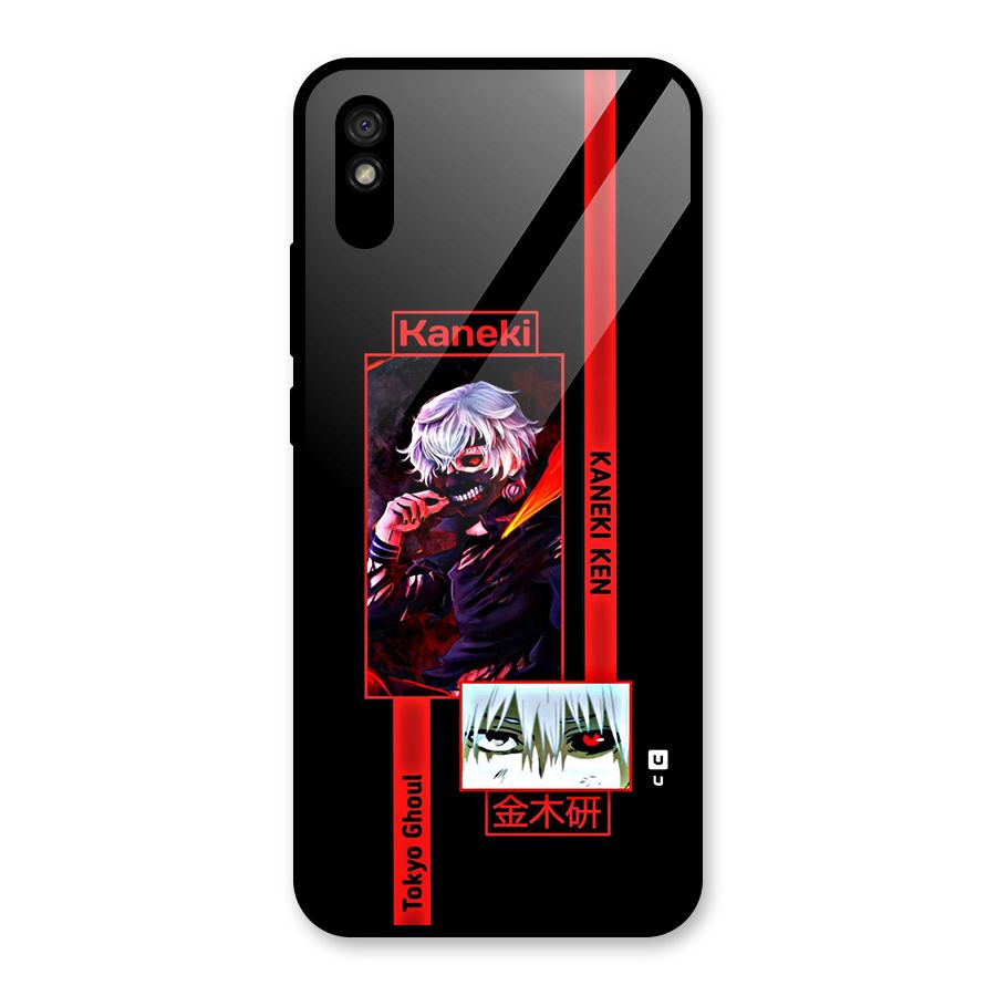Tokyo Ghoul Kaneki Art Glass Back Case for Redmi 9A