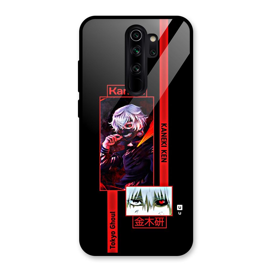 Tokyo Ghoul Kaneki Art Glass Back Case for Redmi Note 8 Pro