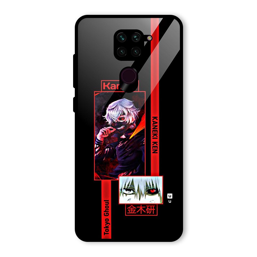 Tokyo Ghoul Kaneki Art Glass Back Case for Redmi Note 9