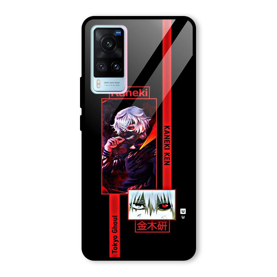 Tokyo Ghoul Kaneki Art Glass Back Case for Vivo X60