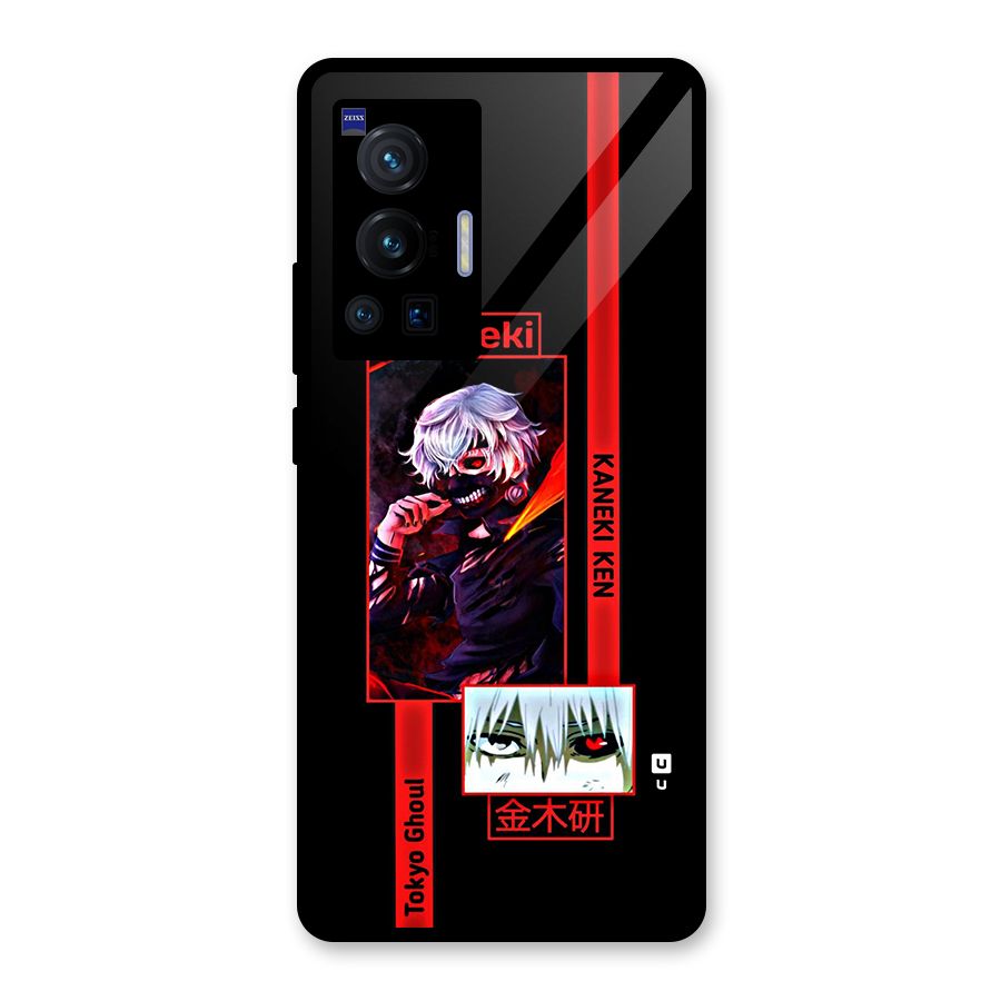 Tokyo Ghoul Kaneki Art Glass Back Case for Vivo X70 Pro
