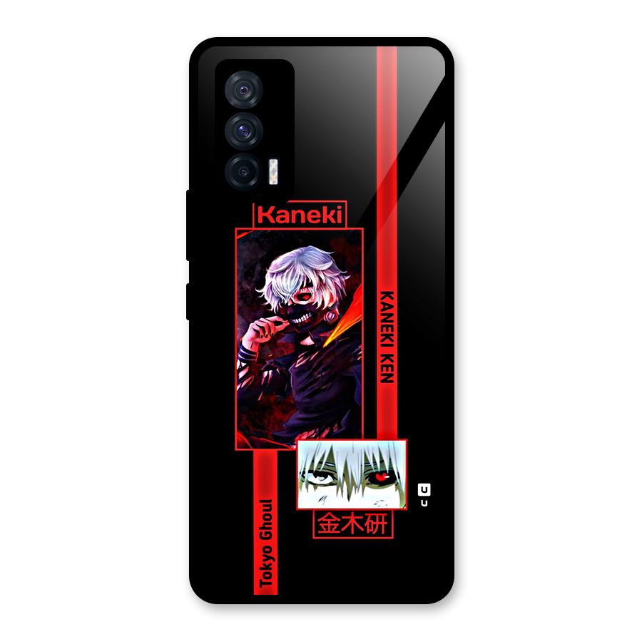 Tokyo Ghoul Kaneki Art Glass Back Case for Vivo iQOO 7 5G