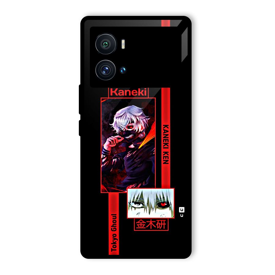 Tokyo Ghoul Kaneki Art Glass Back Case for Vivo iQOO 9 Pro