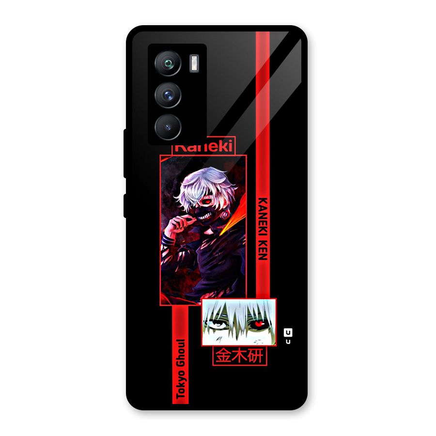 Tokyo Ghoul Kaneki Art Glass Back Case for Vivo iQOO 9 SE