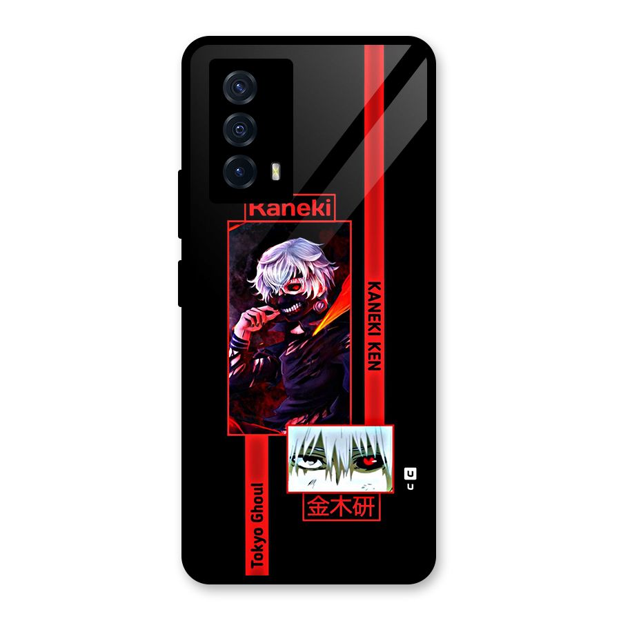 Tokyo Ghoul Kaneki Art Glass Back Case for Vivo iQOO Z5