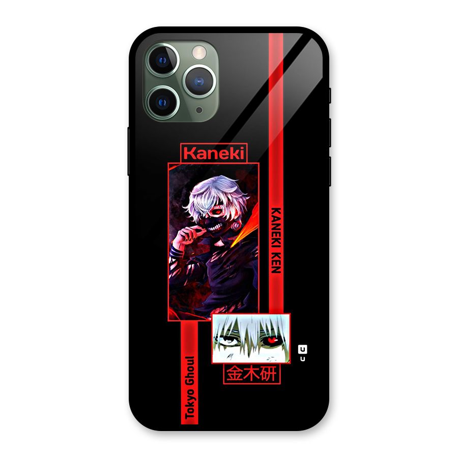Tokyo Ghoul Kaneki Art Glass Back Case for iPhone 11 Pro