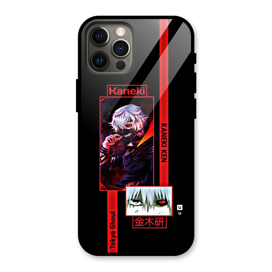 Tokyo Ghoul Kaneki Art Glass Back Case for iPhone 12 Pro
