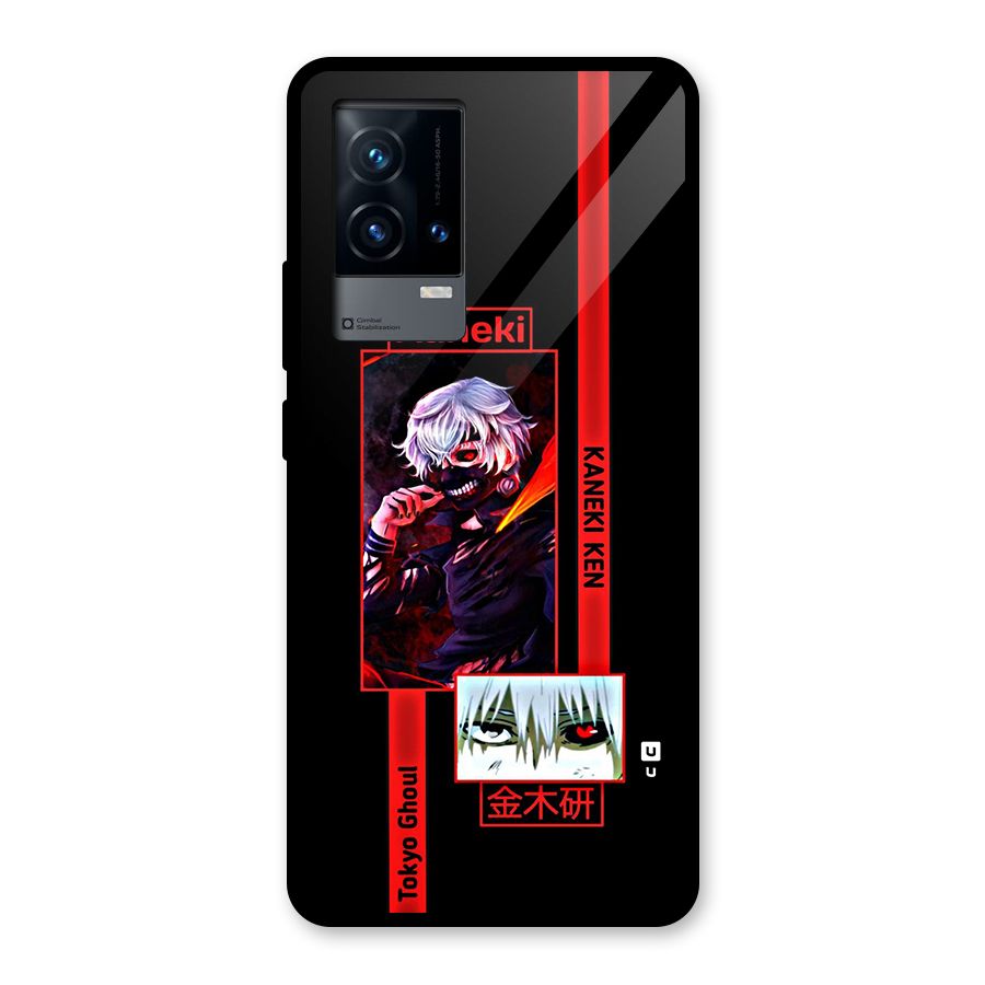 Tokyo Ghoul Kaneki Art Glass Back Case for iQOO 9 5G