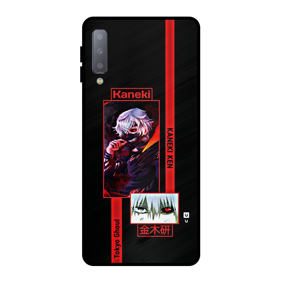 Tokyo Ghoul Kaneki Art Metal Back Case for Galaxy A7 (2018)