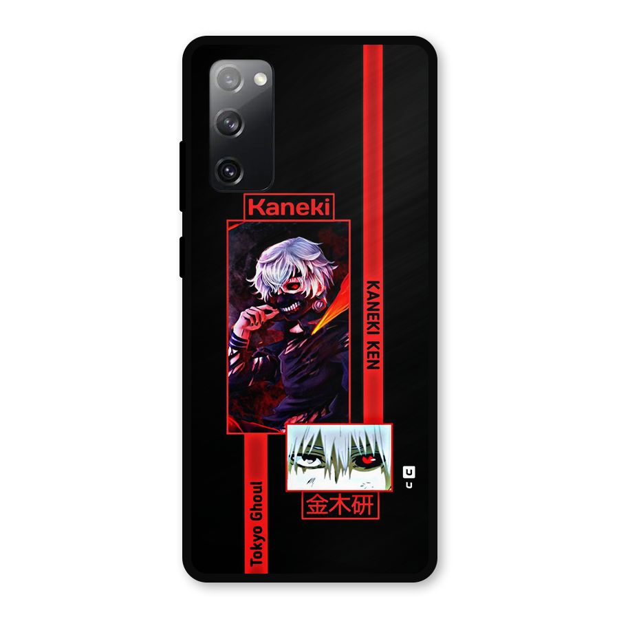 Tokyo Ghoul Kaneki Art Metal Back Case for Galaxy S20 FE