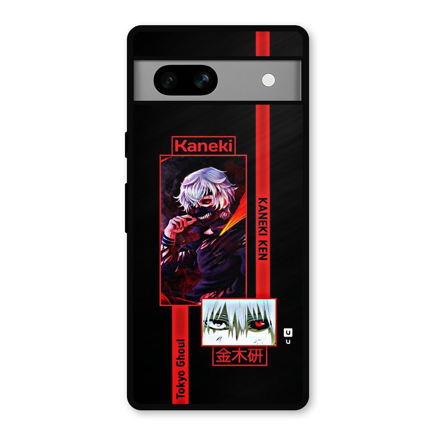 Tokyo Ghoul Kaneki Art Metal Back Case for Google Pixel 7a