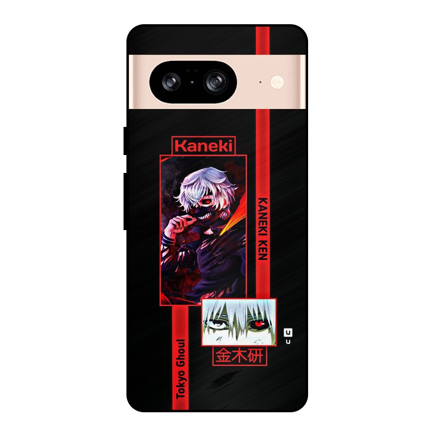 Tokyo Ghoul Kaneki Art Metal Back Case for Google Pixel 8