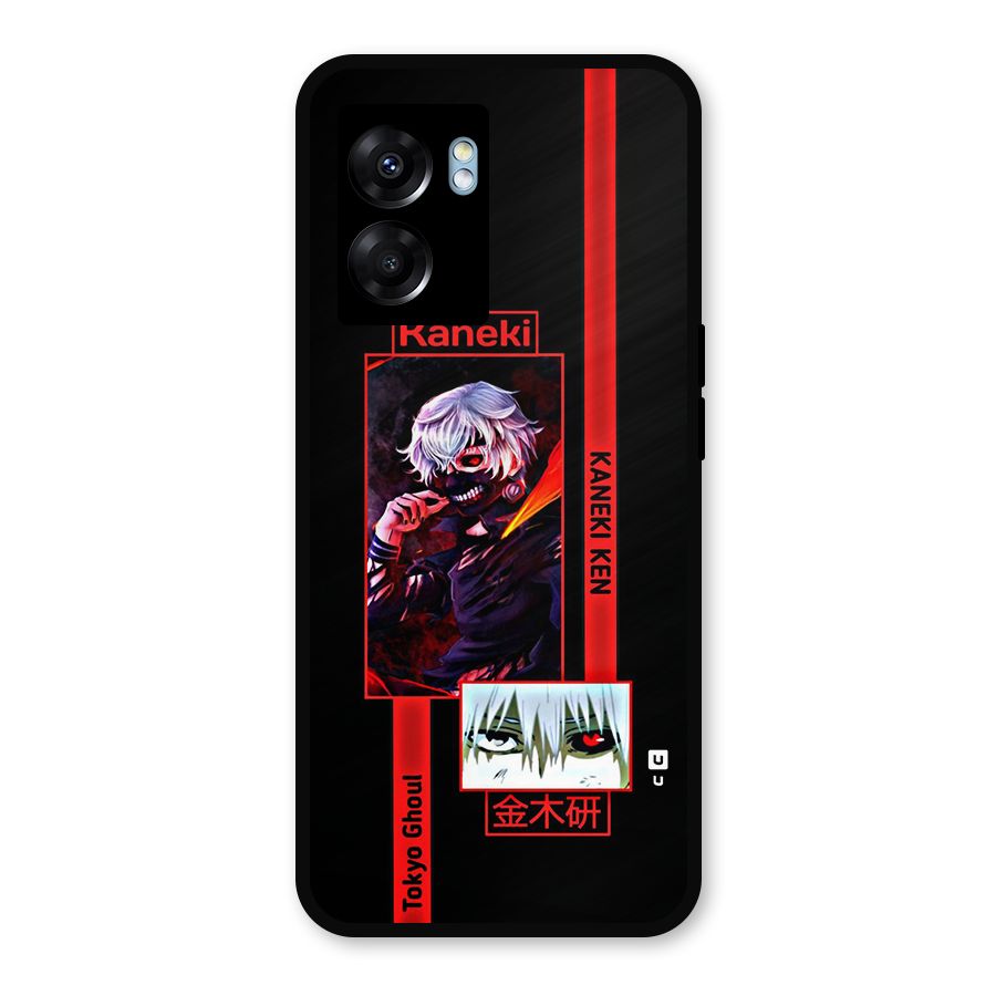 Tokyo Ghoul Kaneki Art Metal Back Case for Oppo K10 (5G)