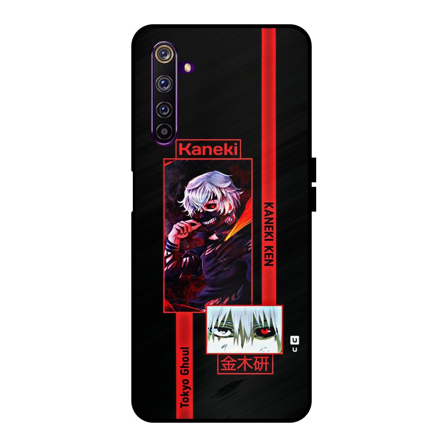 Tokyo Ghoul Kaneki Art Metal Back Case for Realme 6 Pro