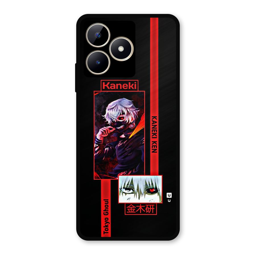 Tokyo Ghoul Kaneki Art Metal Back Case for Realme C53