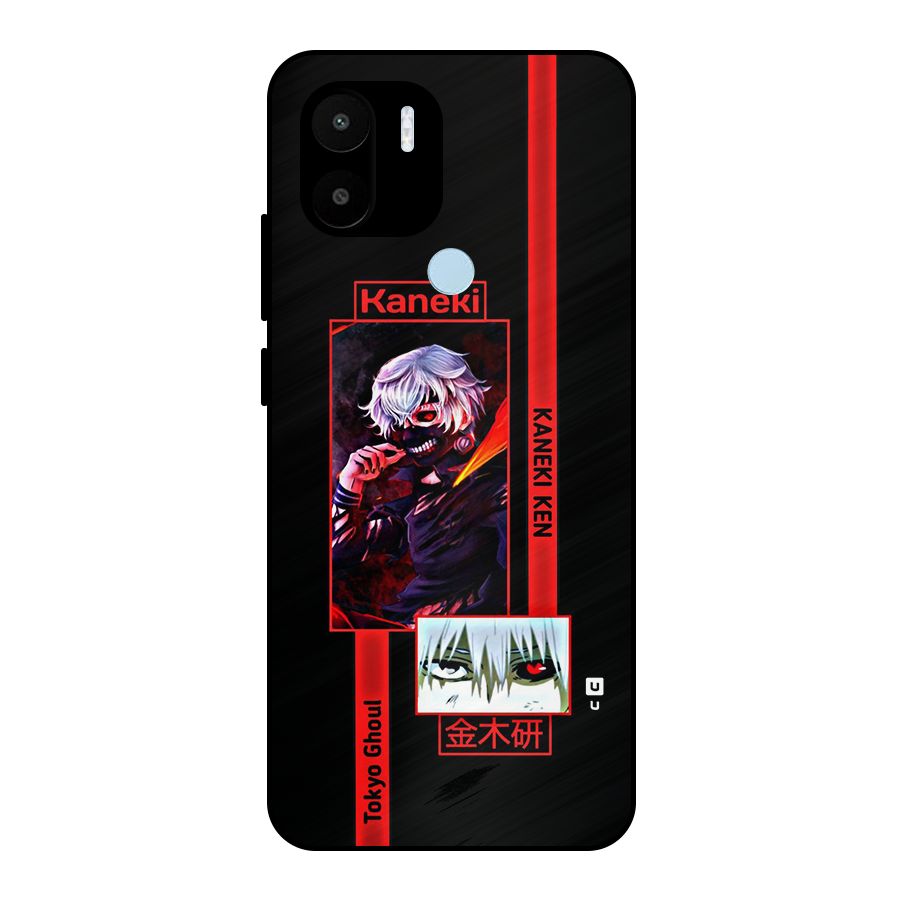 Tokyo Ghoul Kaneki Art Metal Back Case for Redmi A2 Plus
