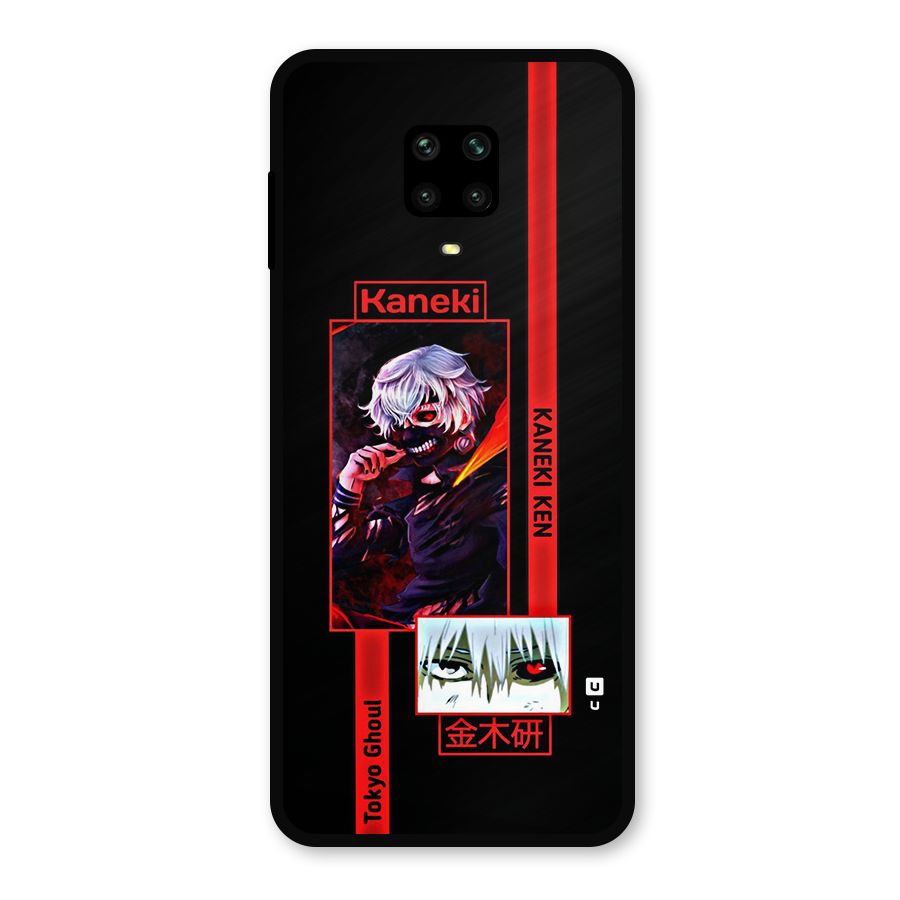 Tokyo Ghoul Kaneki Art Metal Back Case for Redmi Note 9 Pro Max