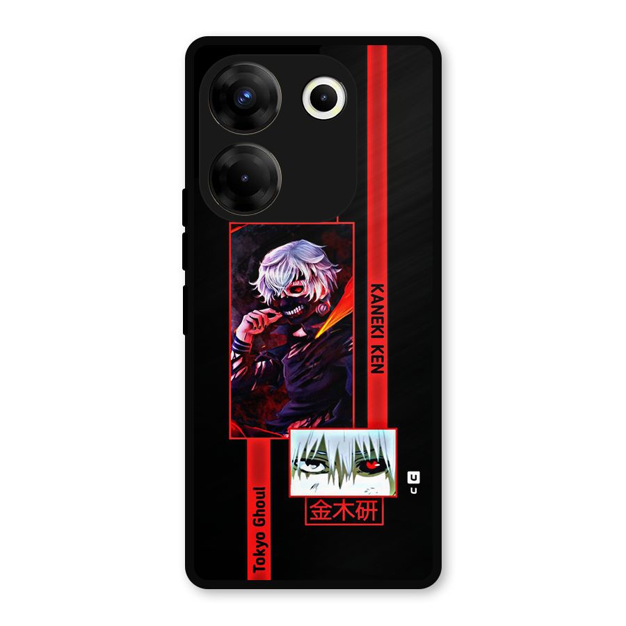 Tokyo Ghoul Kaneki Art Metal Back Case for Tecno Camon 20
