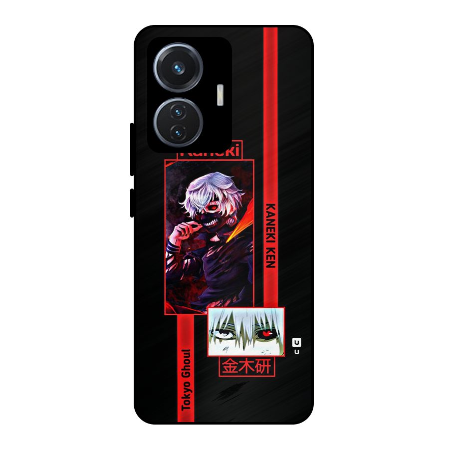 Tokyo Ghoul Kaneki Art Metal Back Case for Vivo T1 44W