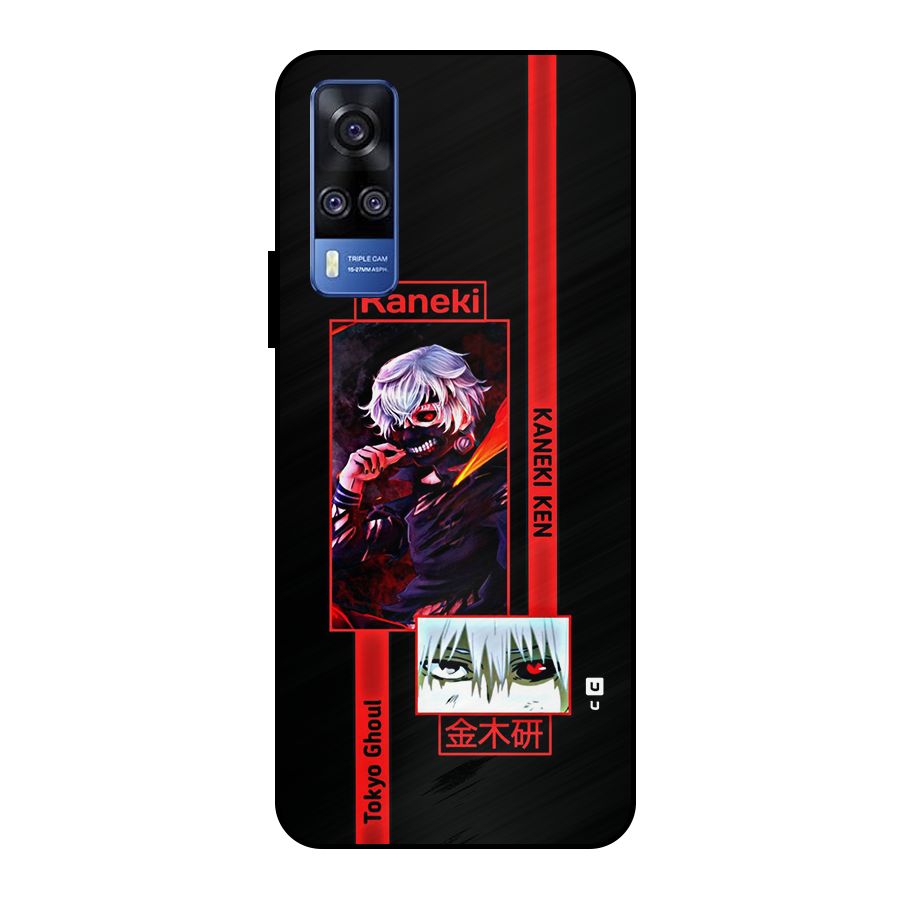 Tokyo Ghoul Kaneki Art Metal Back Case for Vivo Y51