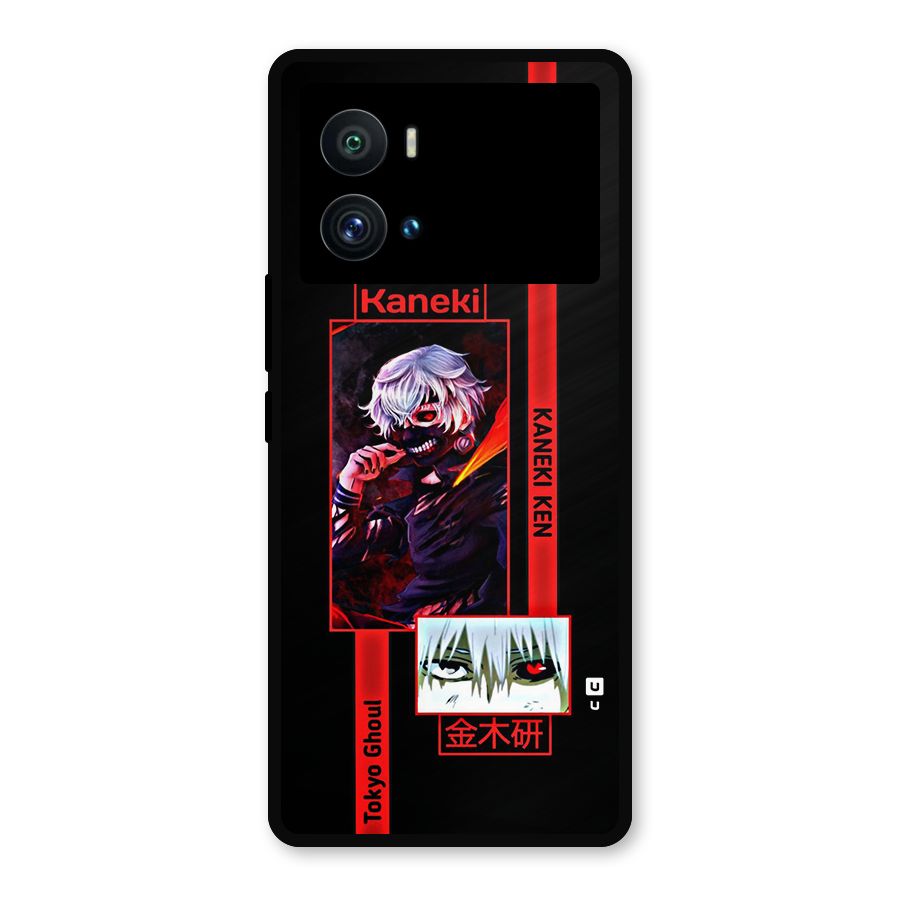 Tokyo Ghoul Kaneki Art Metal Back Case for iQOO 9 Pro