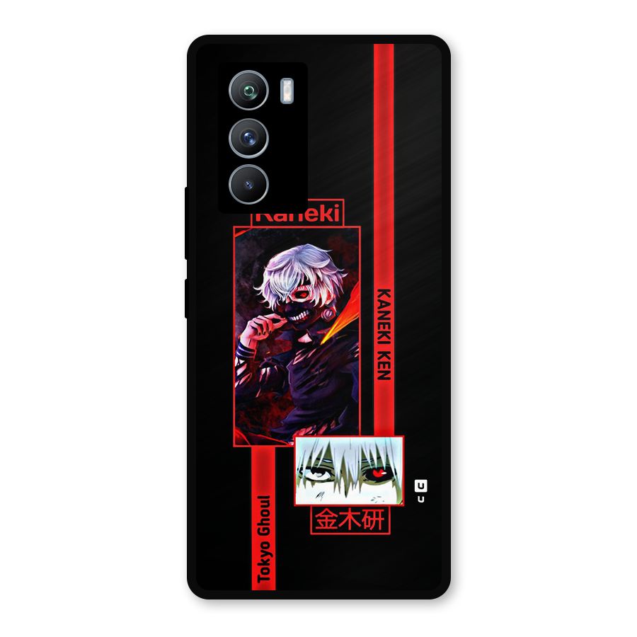 Tokyo Ghoul Kaneki Art Metal Back Case for iQOO 9 SE