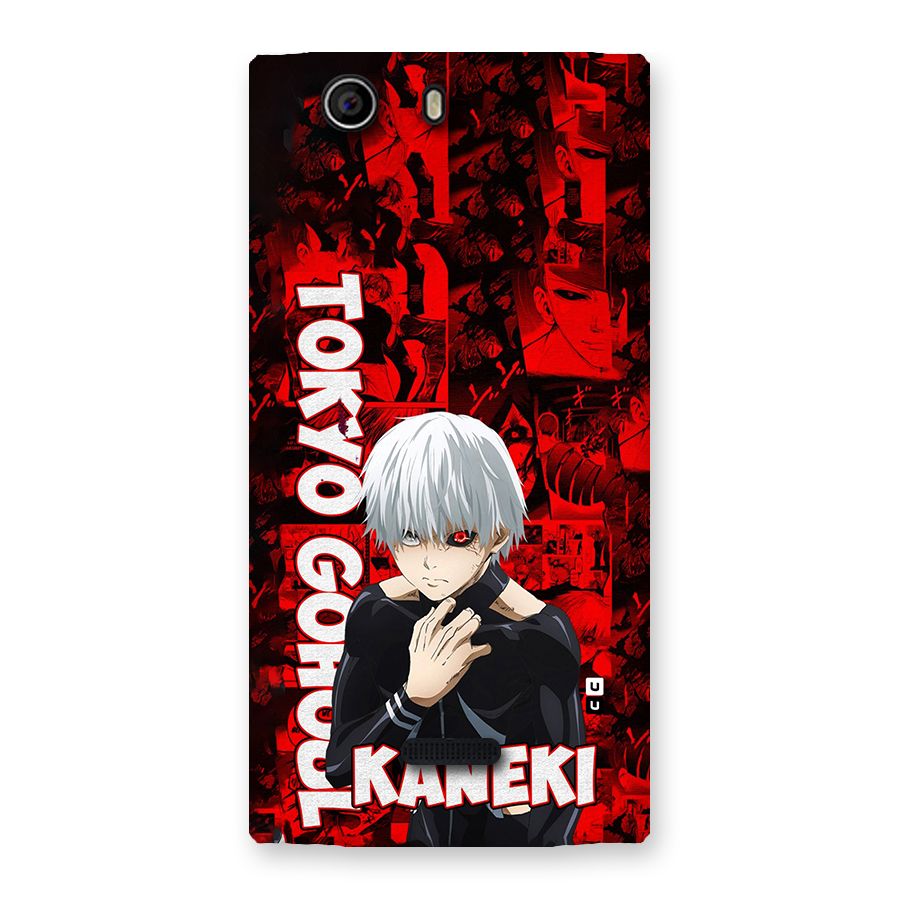 Tokyo Ghuoul Kaneki Back Case for Canvas Nitro 2 E311