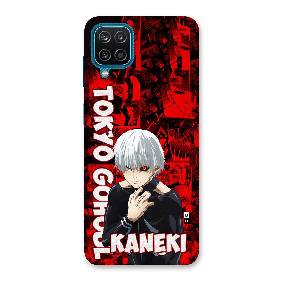 Tokyo Ghuoul Kaneki Back Case for Galaxy M12