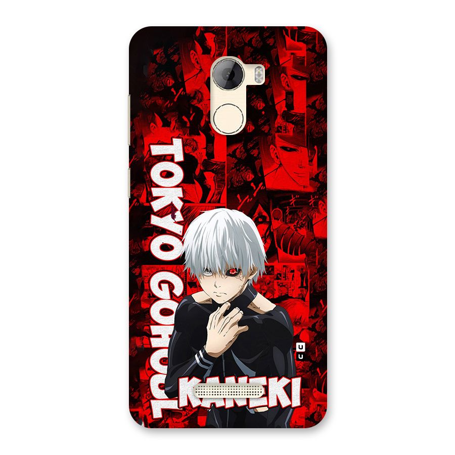 Tokyo Ghuoul Kaneki Back Case for Gionee A1 LIte
