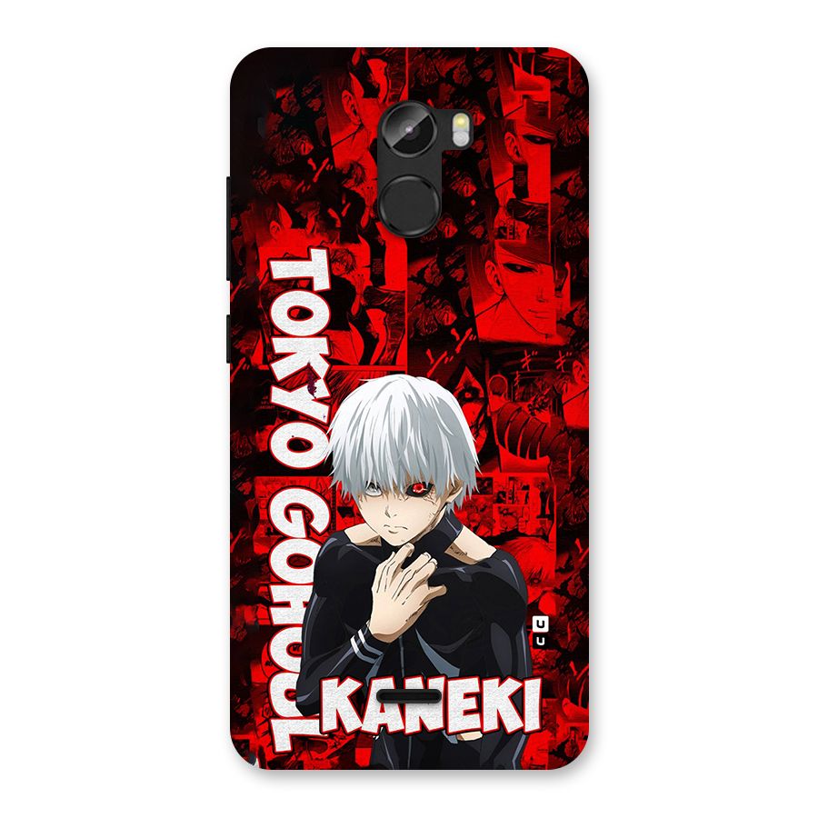 Tokyo Ghuoul Kaneki Back Case for Gionee X1