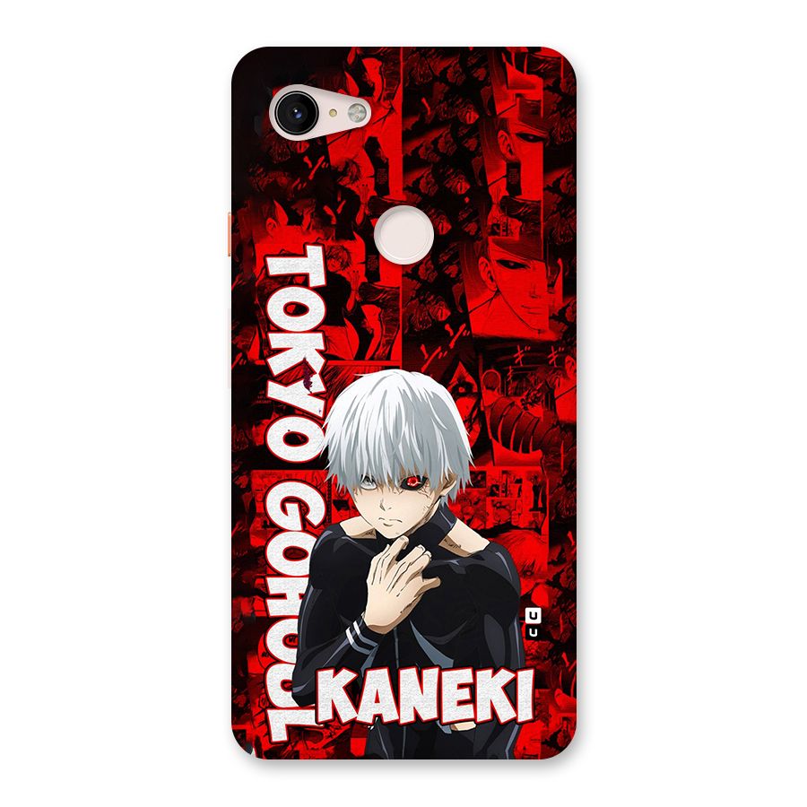 Tokyo Ghuoul Kaneki Back Case for Google Pixel 3 XL