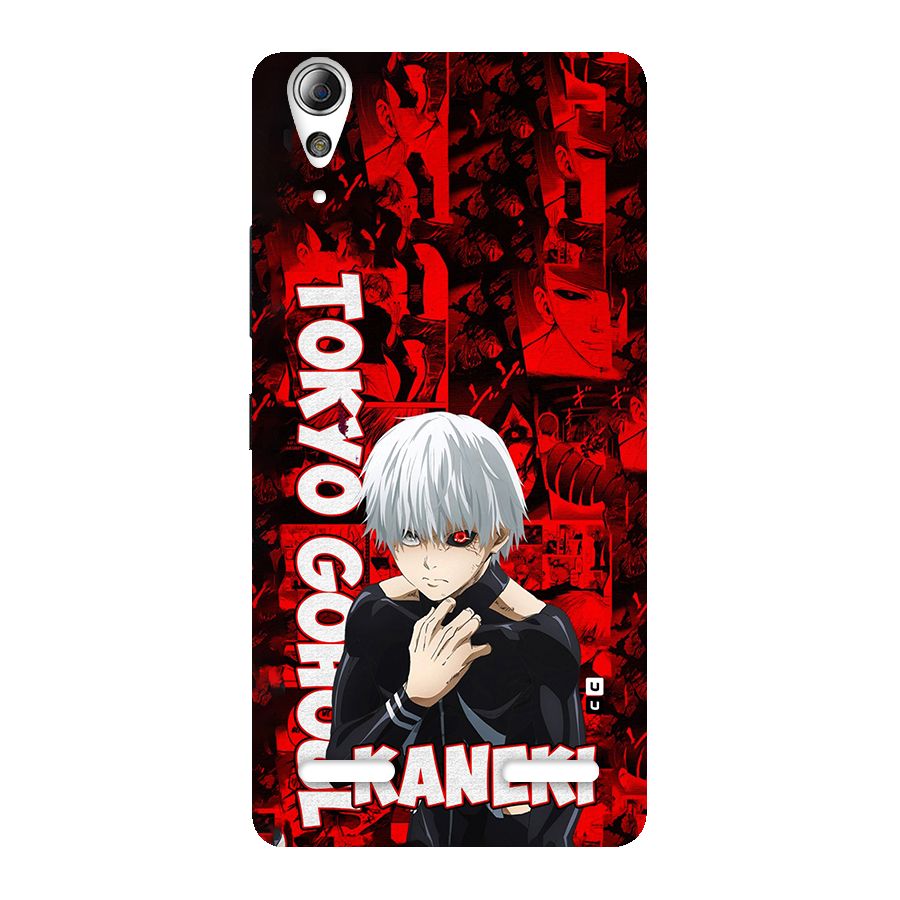 Tokyo Ghuoul Kaneki Back Case for Lenovo A6000 Plus