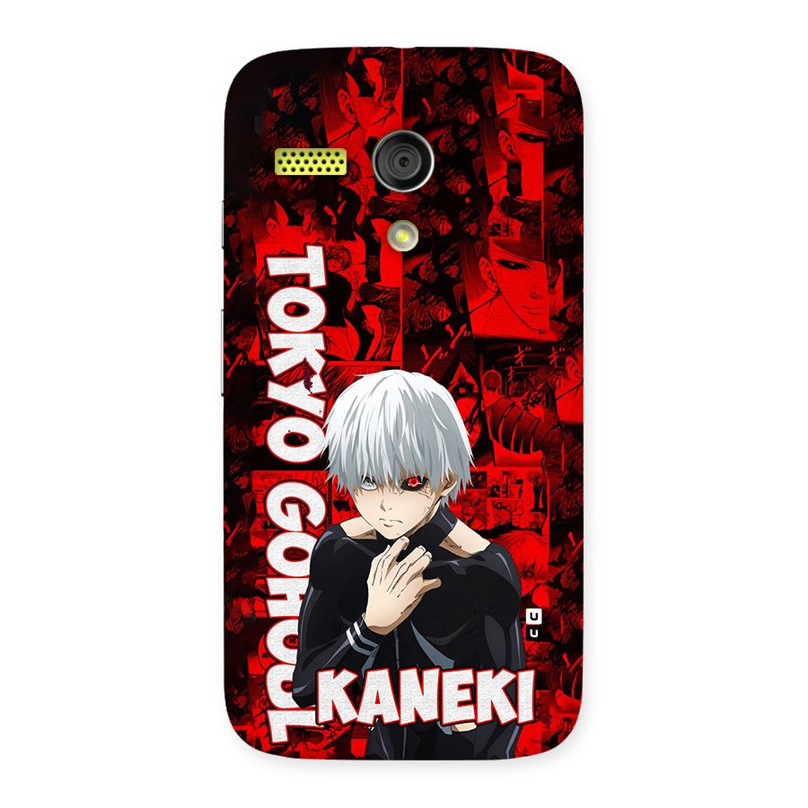 Tokyo Ghuoul Kaneki Back Case for Moto G
