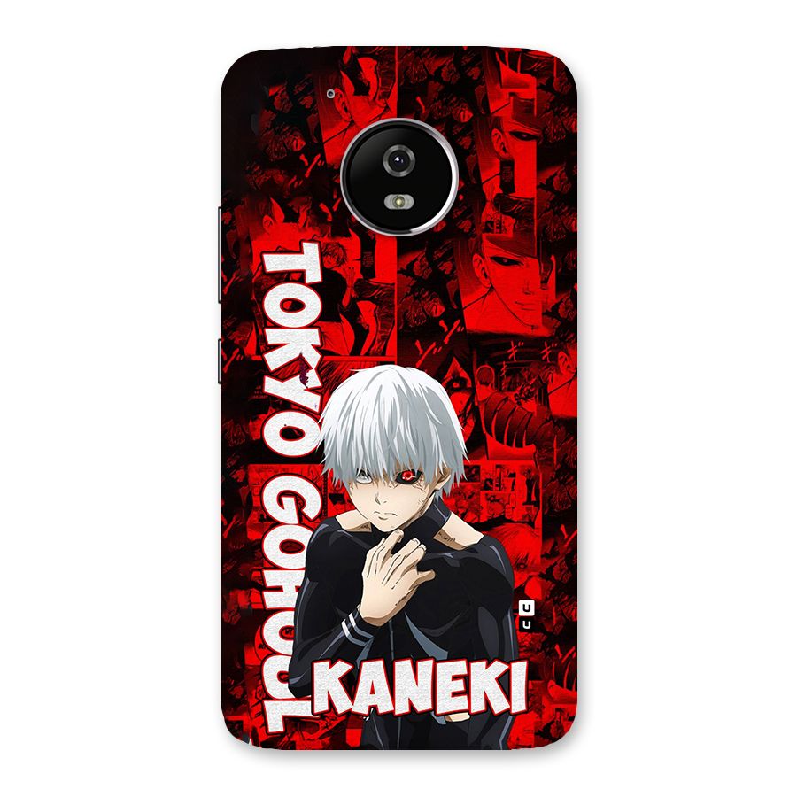 Tokyo Ghuoul Kaneki Back Case for Moto G5