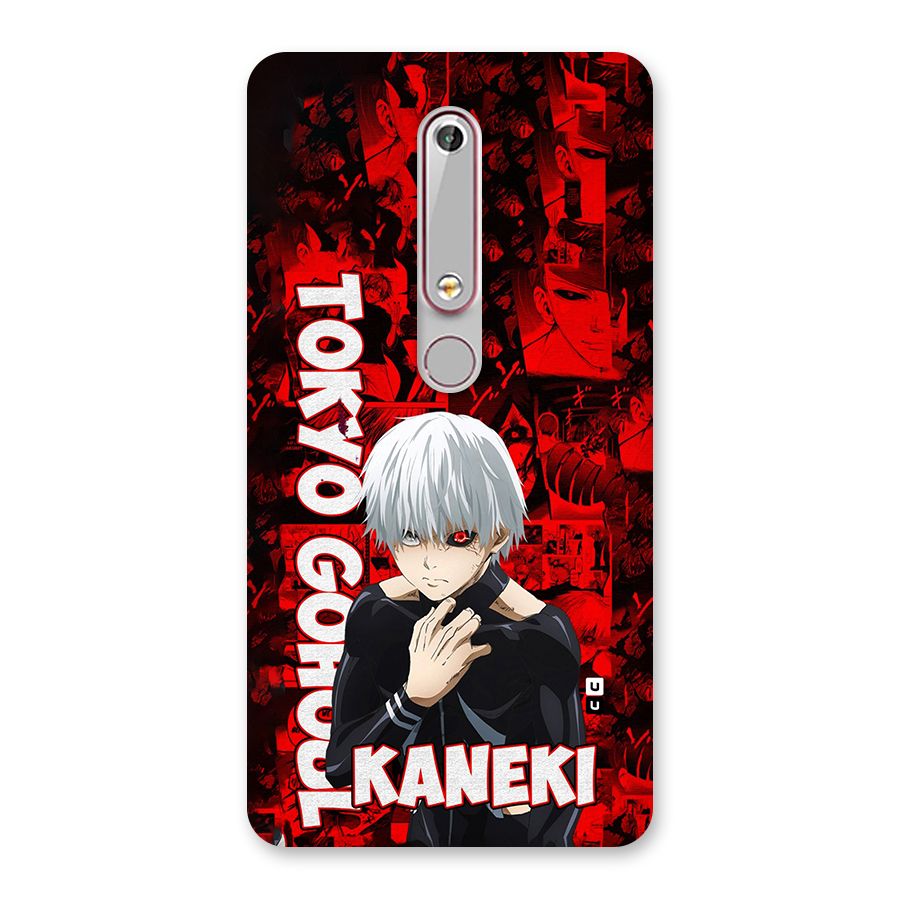 Tokyo Ghuoul Kaneki Back Case for Nokia 6.1