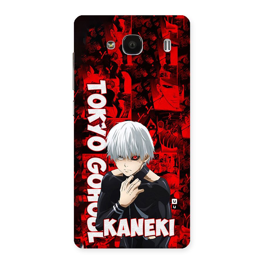 Tokyo Ghuoul Kaneki Back Case for Redmi 2