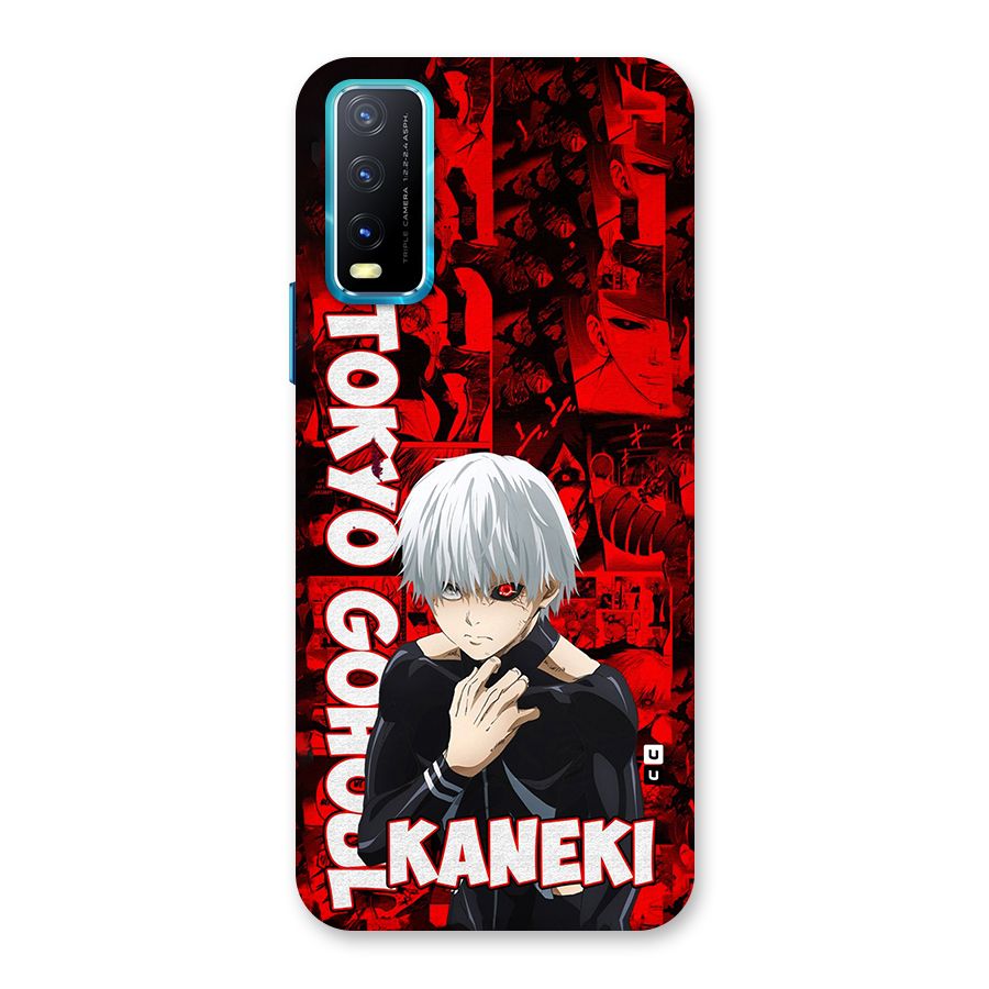 Tokyo Ghuoul Kaneki Back Case for Vivo Y20