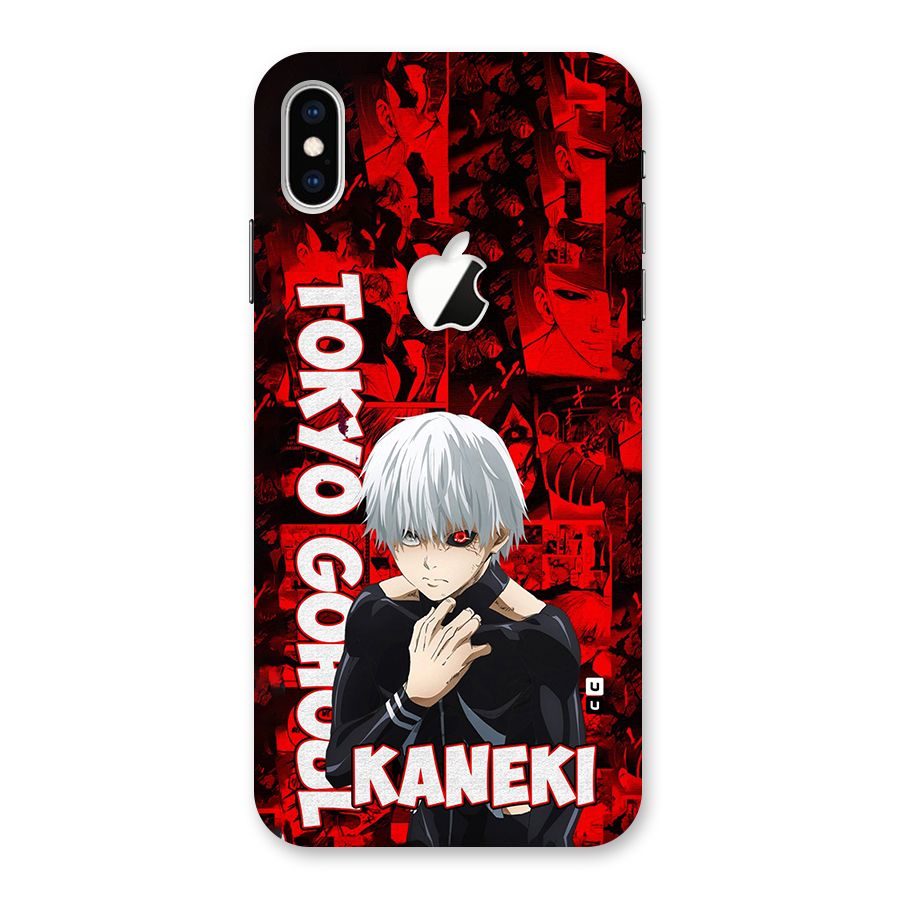 Tokyo Ghuoul Kaneki Back Case for iPhone XS Max Apple Cut