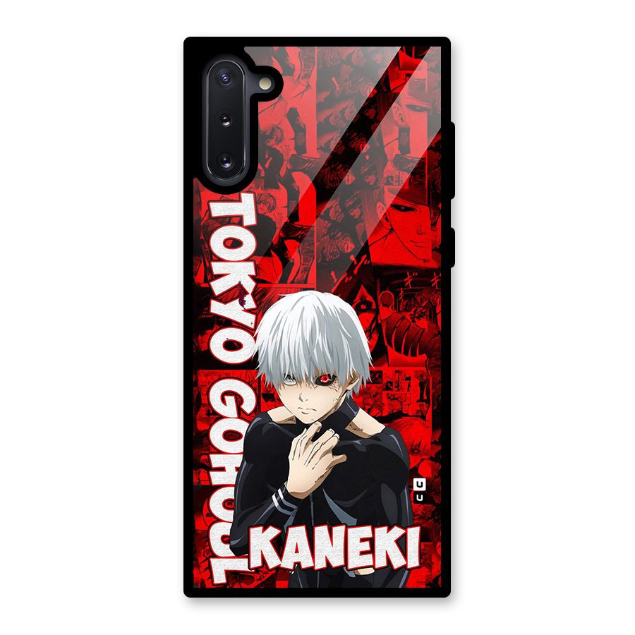 Tokyo Ghuoul Kaneki Glass Back Case for Galaxy Note 10