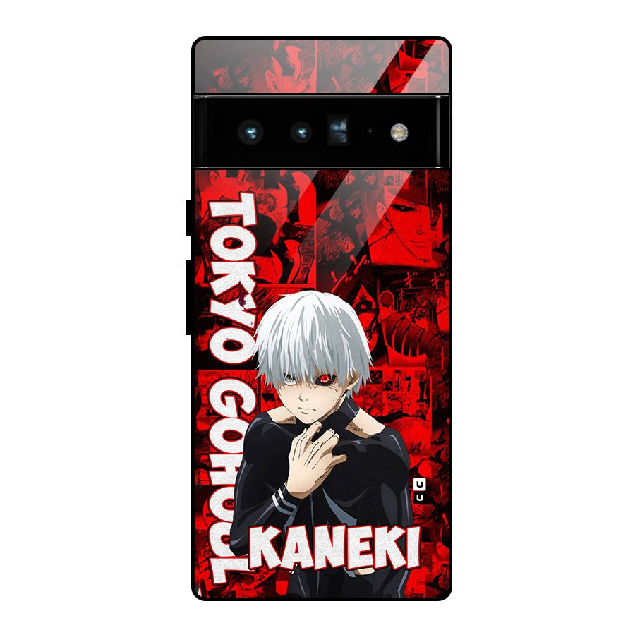 Tokyo Ghuoul Kaneki Glass Back Case for Google Pixel 6 Pro