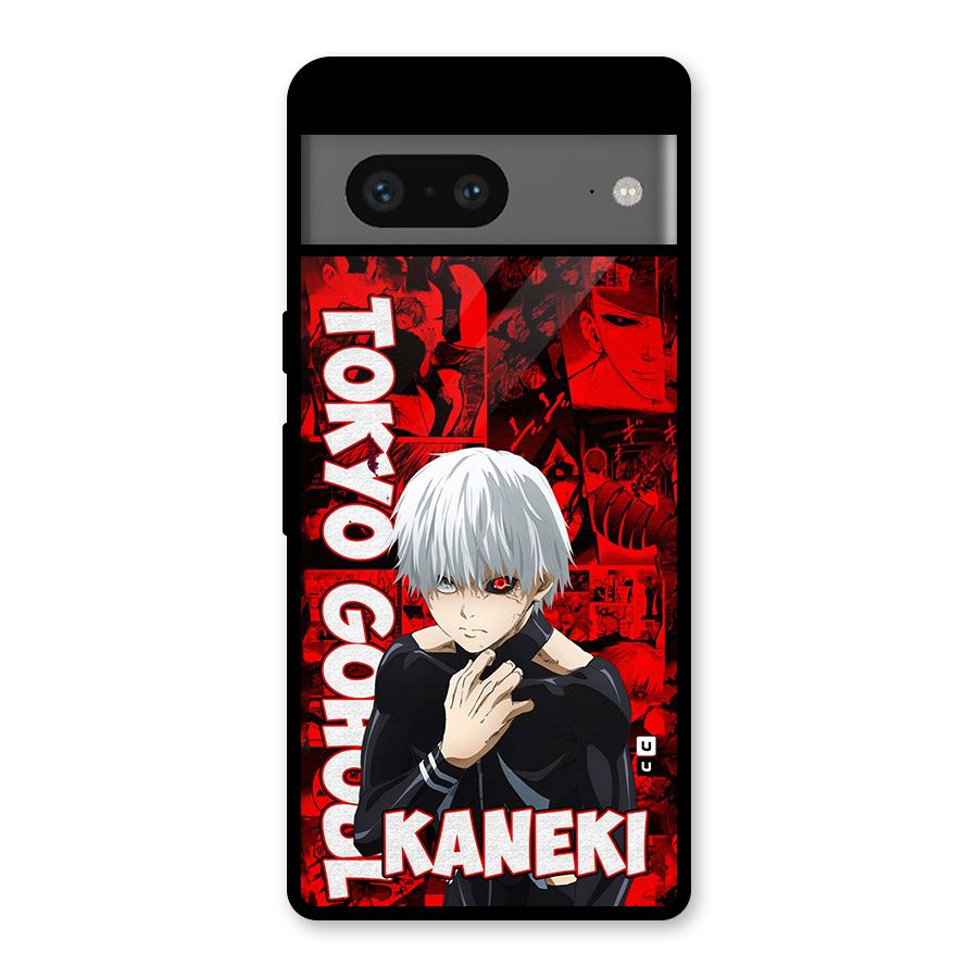 Tokyo Ghuoul Kaneki Glass Back Case for Google Pixel 7