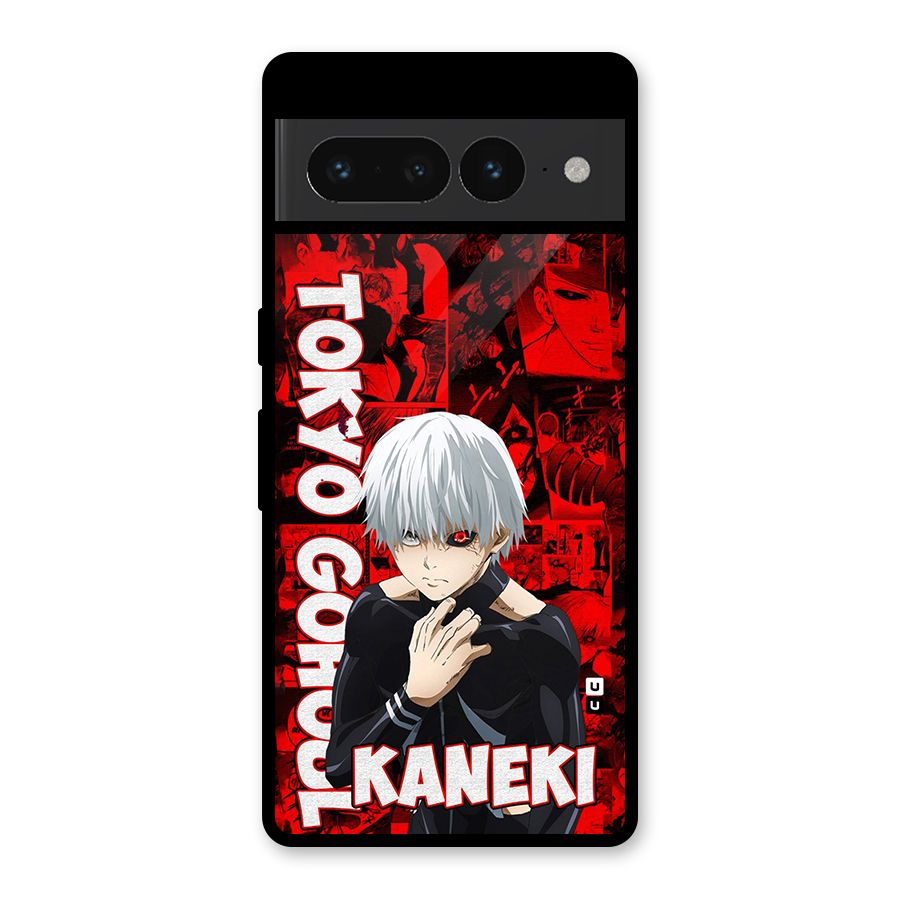 Tokyo Ghuoul Kaneki Glass Back Case for Google Pixel 7 Pro