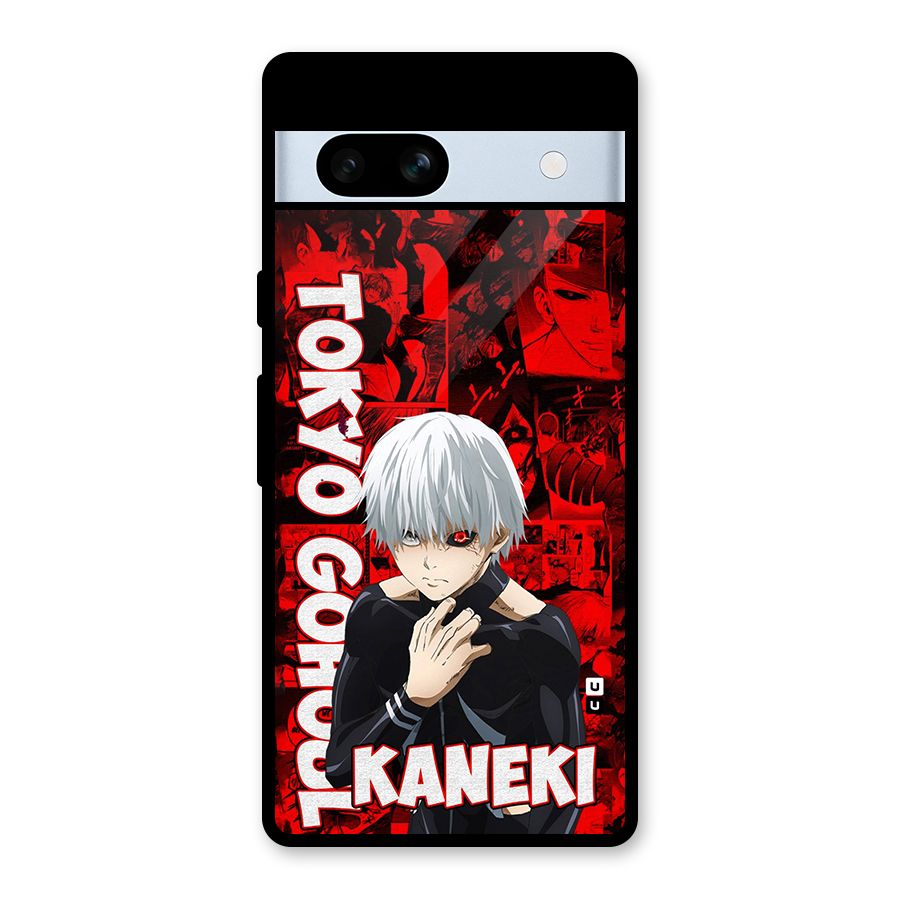 Tokyo Ghuoul Kaneki Glass Back Case for Google Pixel 7a