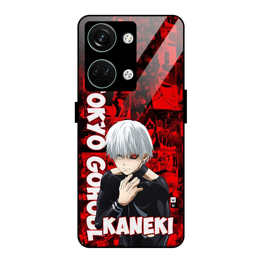 Tokyo Ghuoul Kaneki Glass Back Case for Oneplus Nord 3