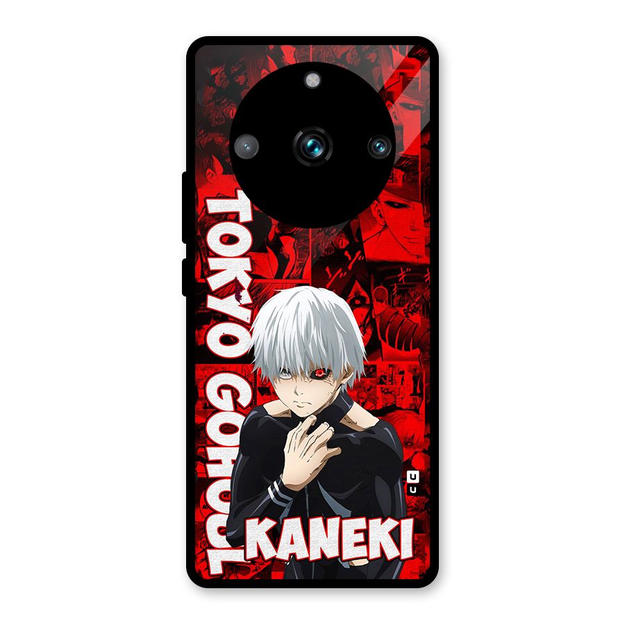 Tokyo Ghuoul Kaneki Glass Back Case for Realme 11 Pro Plus